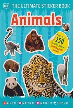 The Ultimate Sticker Book: Animals (পেপারব্যাক) | The Ultimate Sticker Book: Animals (Paperback)
