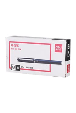 Deli Gel Pen S71 0.5mm Per Each | 