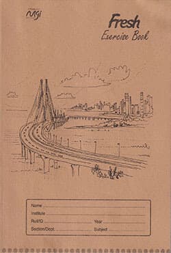 Fresh Exercise Book 84 Page (Gonit Margin) | 
