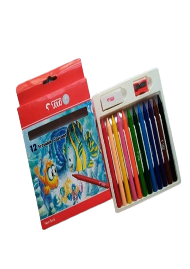 JoyTiTi 12 Erasable Crayons EC-12 | 