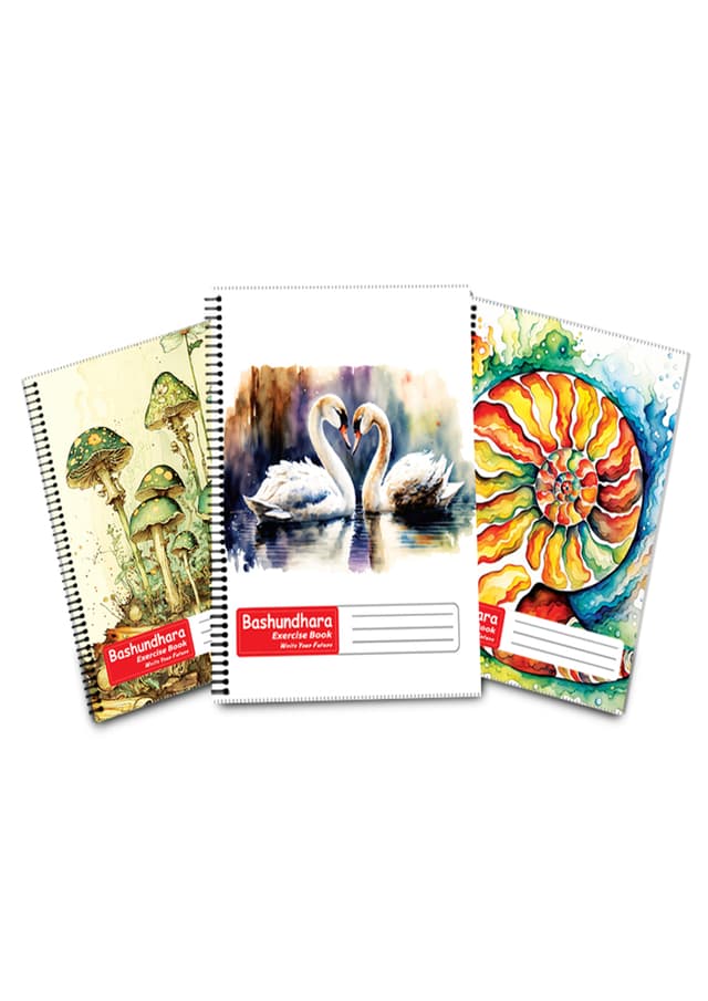 Bashundhara Spiral Exercise Book 164 Pages P-61-M-SPI 164 Math | 