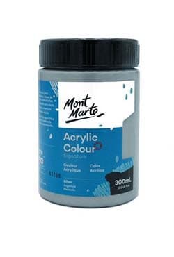 MSCH3034 Acrylic Colour Silver 300ml | 