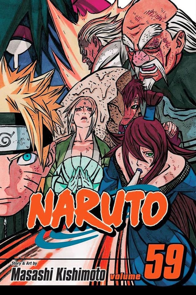 Naruto Vol. 59 - The Five Kage (পেপারব্যাক) | Naruto Vol. 59 - The Five Kage (Paperback)