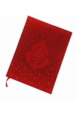 Red Charpata Jamdani Notebook (JDNBC860003) | 