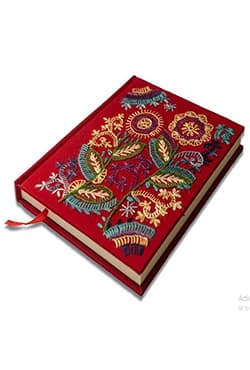 Red 2 Ful Nokshi Notebook (NB-N-C-86-1018) | 
