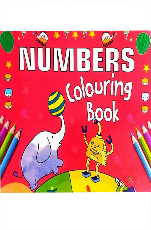 Numbers Colouring Book (পেপারব্যাক) | Numbers Colouring Book (Paperback)