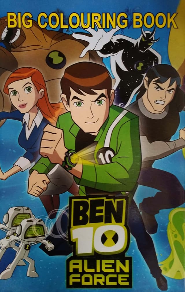 Big Colouring Book (Ben 10) (পেপারব্যাক) | Big Colouring Book (Ben 10) (Paperback)