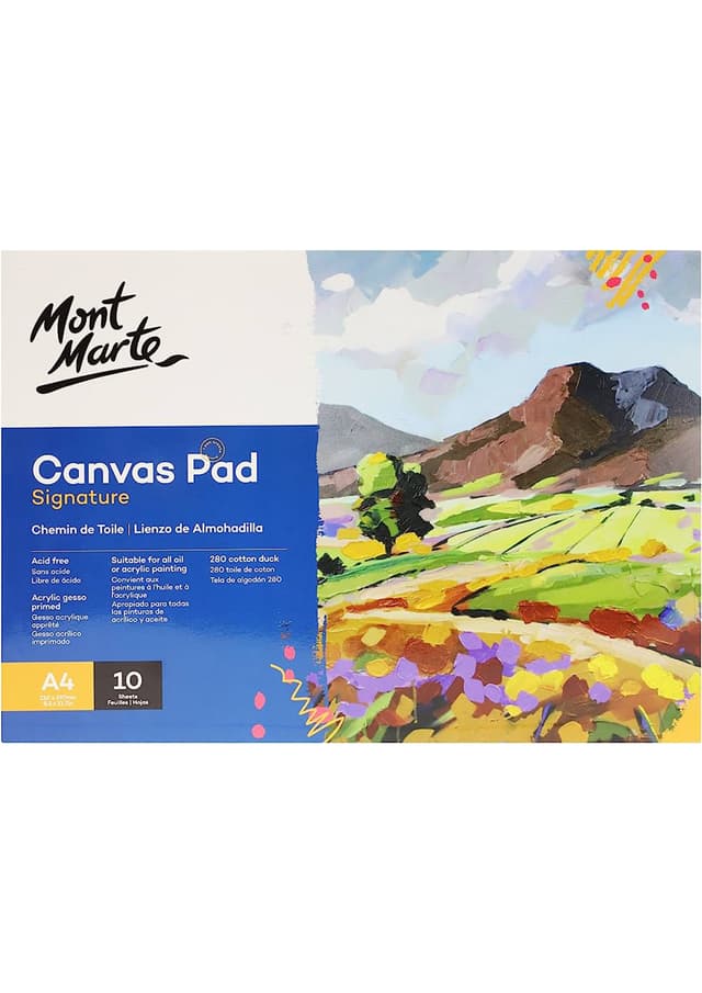 CAXX0024 M.M Canvas Pad A4 | 
