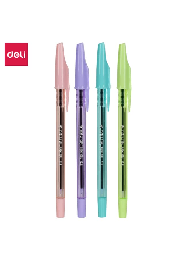 Deli Semi Gel Pen 0.5mm (Q8C-BK) - 1 Pc | 