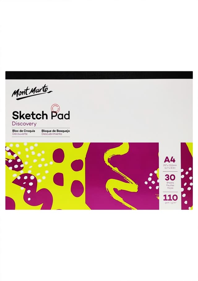 Mont Marte Sketch Pad A4 110gsm (MSB0106) | 