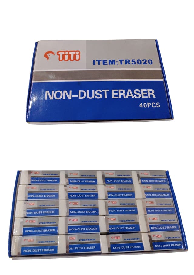 TiTi Non-Dust Eraser TR5020 (1 PCS) | 