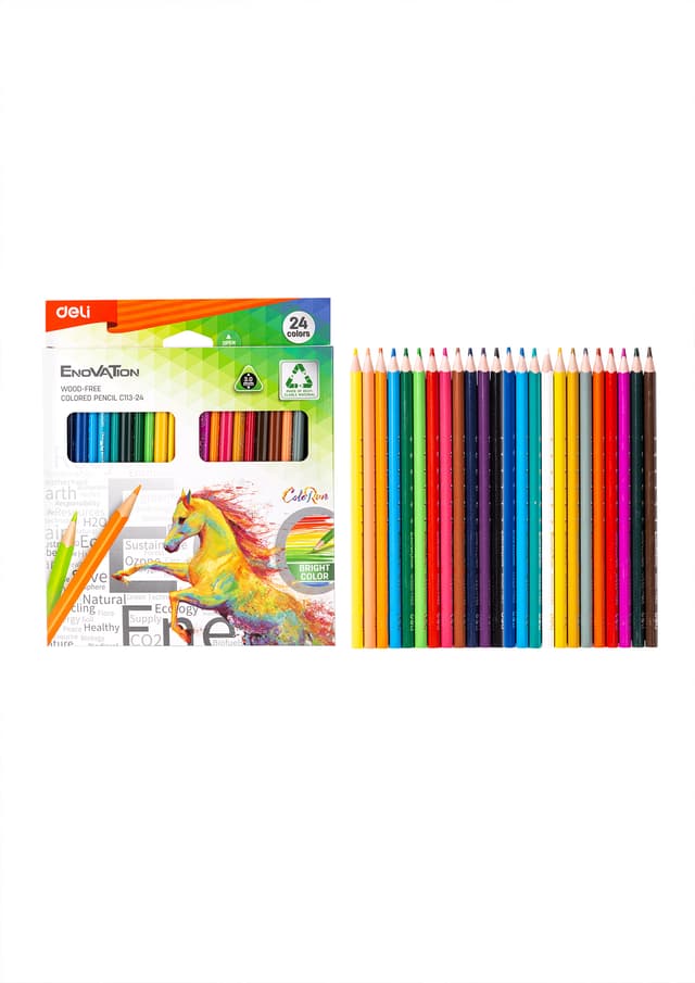 Deli Colored Pencil 24 (C113-24) | 