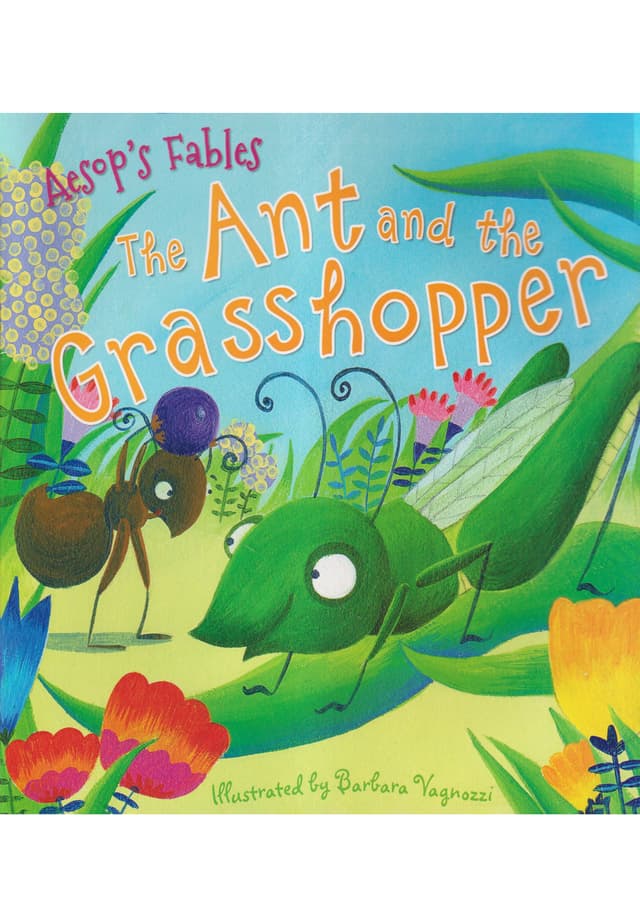 Aesop's Fables The Ant and the Grasshopper (পেপারব্যাক) | Aesop's Fables The Ant and the Grasshopper (Paperback)