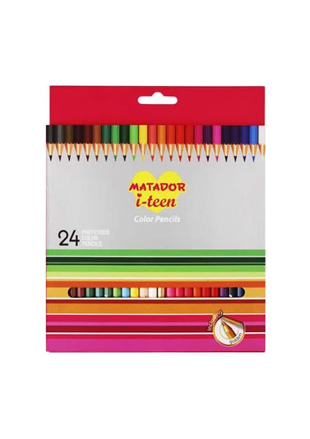 Matador i-teen Color Pencils 24 (Full Size) | 