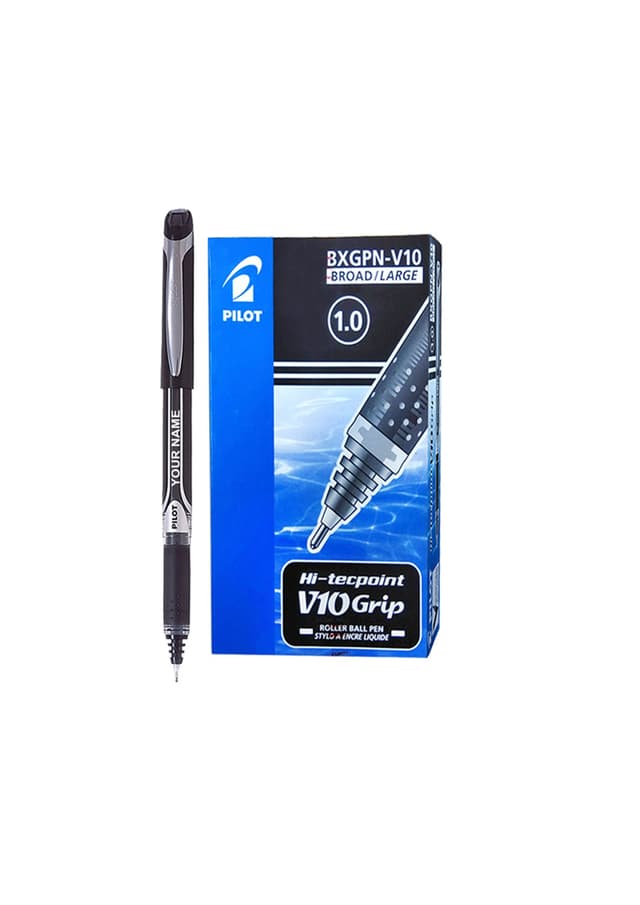 Pilot Hi-Tecpoint V10 Grip 1.0 Pen Per Each (BXGPN-V10) | 