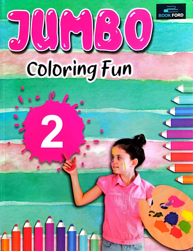 Jumbo Colouring Fun 2 (পেপারব্যাক) | Jumbo Colouring Fun 2 (Paperback)