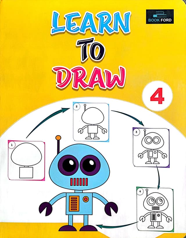 Learn To Draw 4 (পেপারব্যাক) | Learn To Draw 4 (Paperback)