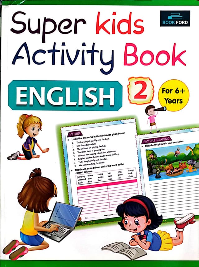 Super Kids Activity Book English 2 (পেপারব্যাক) | Super Kids Activity Book English 2 (Paperback)