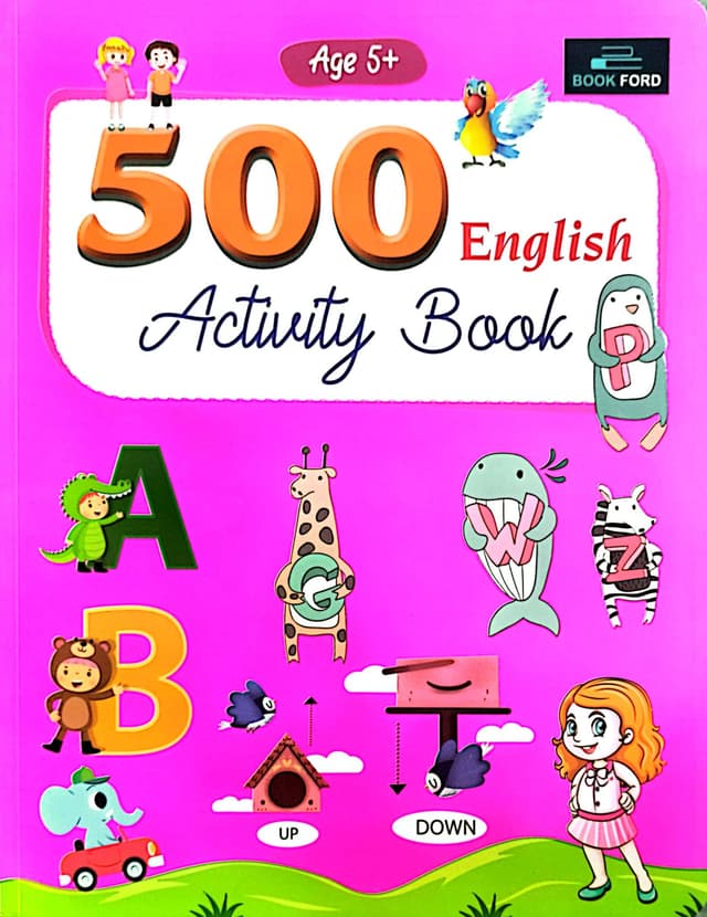 500 English Activity Book (পেপারব্যাক) | 500 English Activity Book (Paperback)