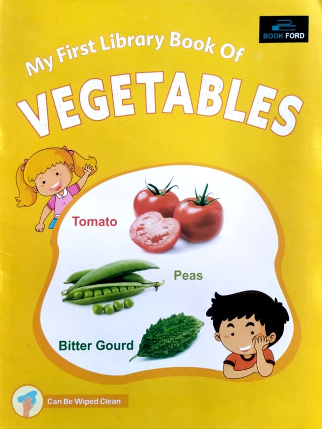 My First Library Book Of Vegetables (পেপারব্যাক) | My First Library Book Of Vegetables (Paperback)