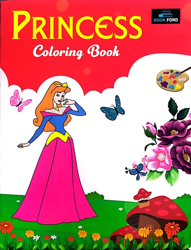 Princess Coloring Book (পেপারব্যাক) | Princess Coloring Book (Paperback)
