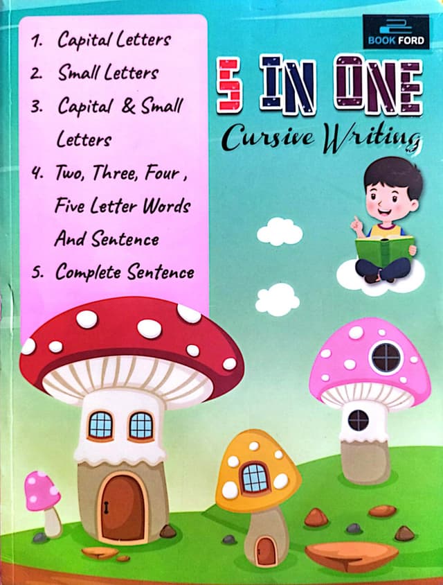 5 IN 1 CURSIVE WRITING (পেপারব্যাক) | 5 IN 1 CURSIVE WRITING (Paperback)