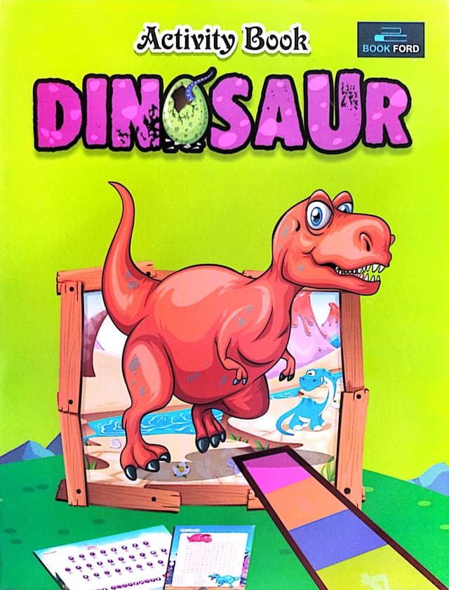 Activity Book Dinosaur (পেপারব্যাক) | Activity Book Dinosaur (Paperback)