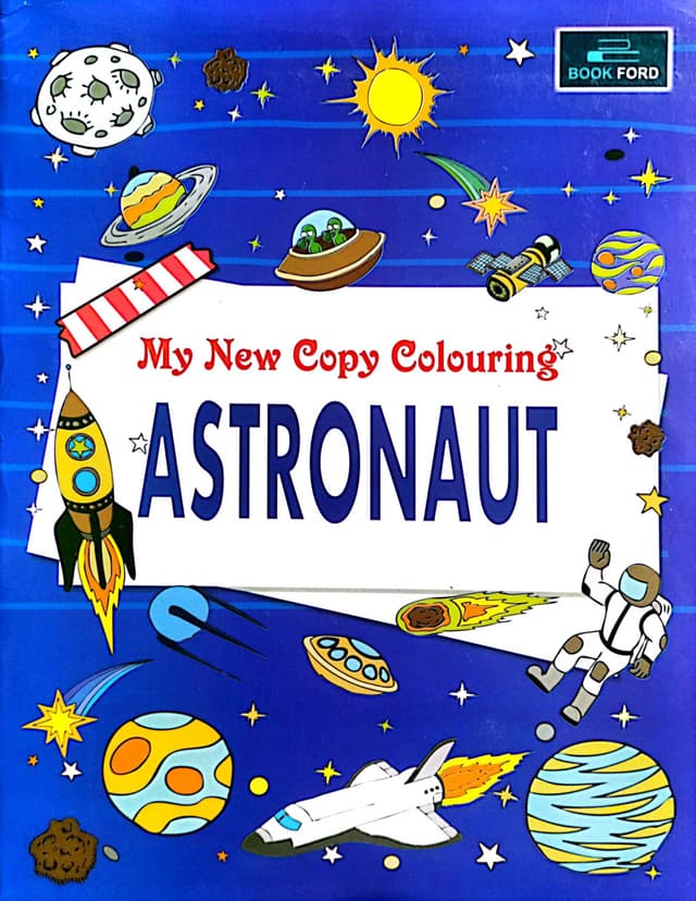 My New Copy Colouring Astronaut (পেপারব্যাক) | My New Copy Colouring Astronaut (Paperback)