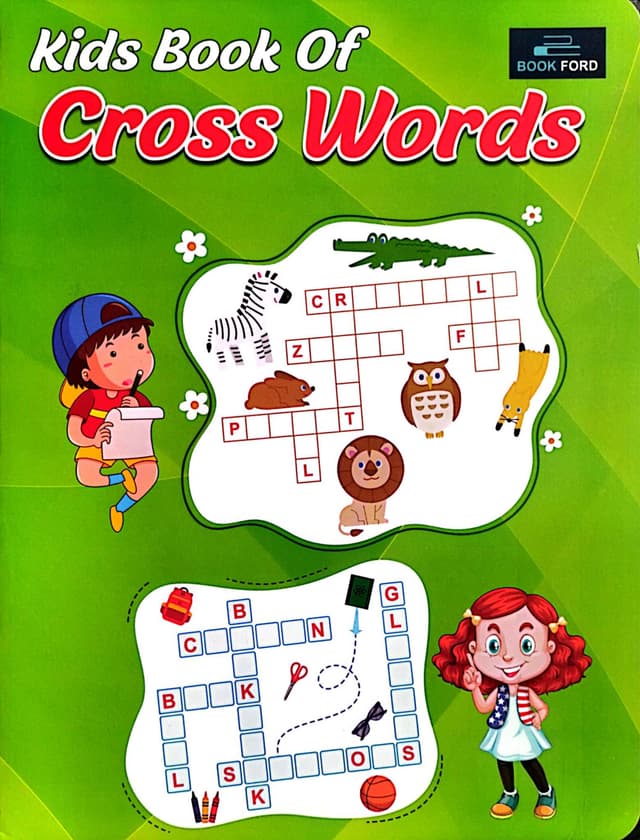 Kids Book of Cross Words (পেপারব্যাক) | Kids Book of Cross Words (Paperback)