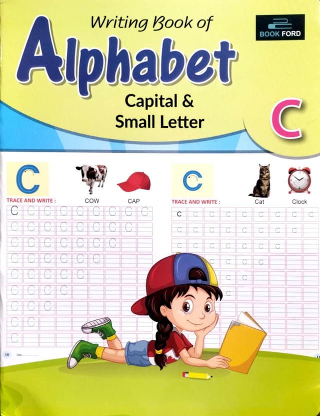 Writing Book Of Alphabet Capital & Small Letter (পেপারব্যাক) | Writing Book Of Alphabet Capital & Small Letter (Paperback)