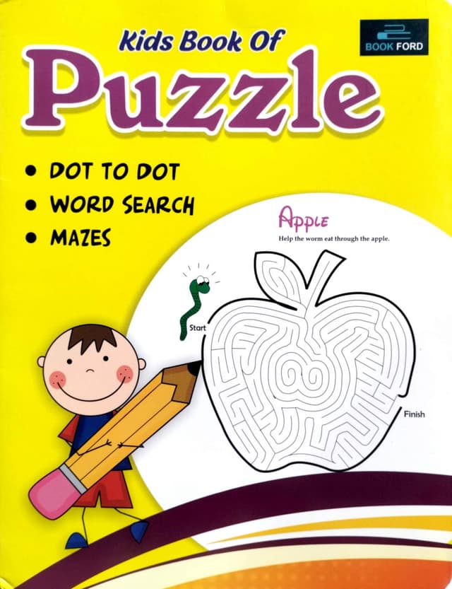 Kids Book of Puzzle (পেপারব্যাক) | Kids Book of Puzzle (Paperback)