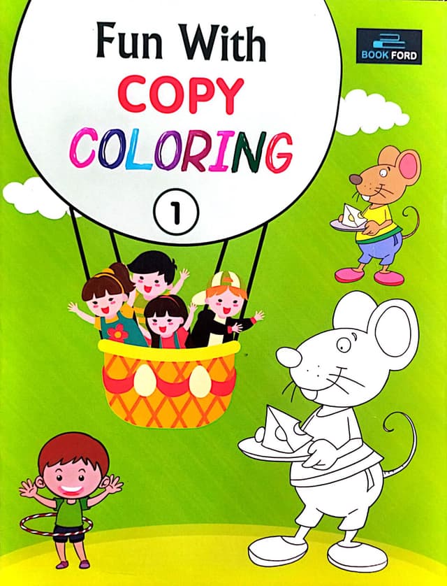 Fun With Copy Coloring 1 (পেপারব্যাক) | Fun With Copy Coloring 1 (Paperback)