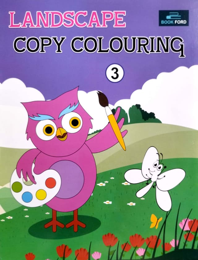 Landscape Copy Colouring 3 (পেপারব্যাক) | Landscape Copy Colouring 3 (Paperback)