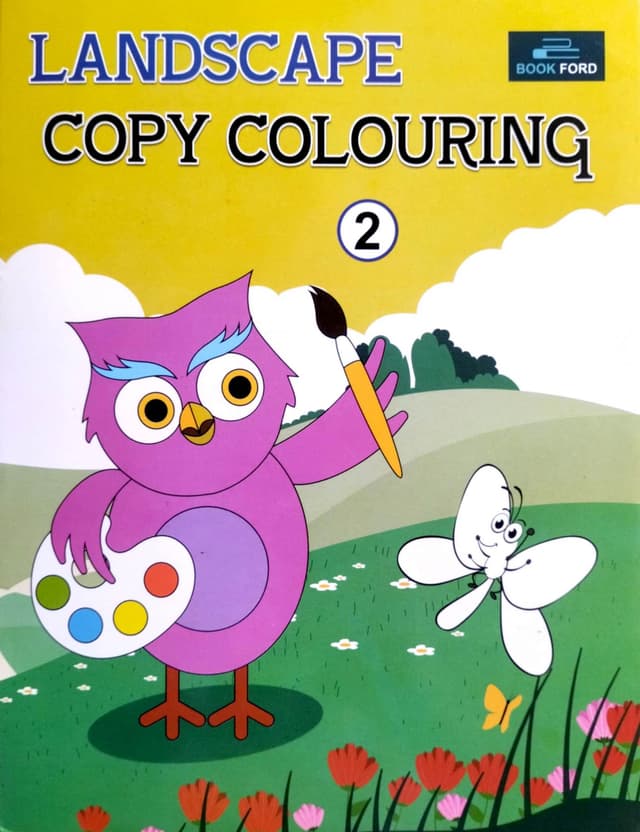 Landscape Copy Colouring 2 (পেপারব্যাক) | Landscape Copy Colouring 2 (Paperback)