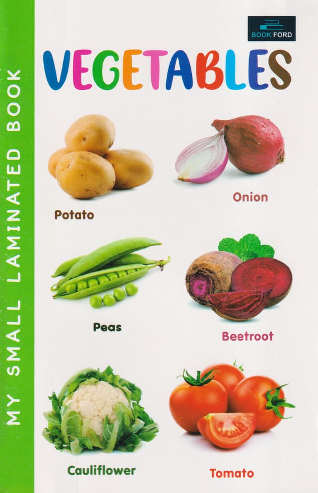 My Small Laminated Book Vegetables (পেপারব্যাক) | My Small Laminated Book Vegetables (Paperback)