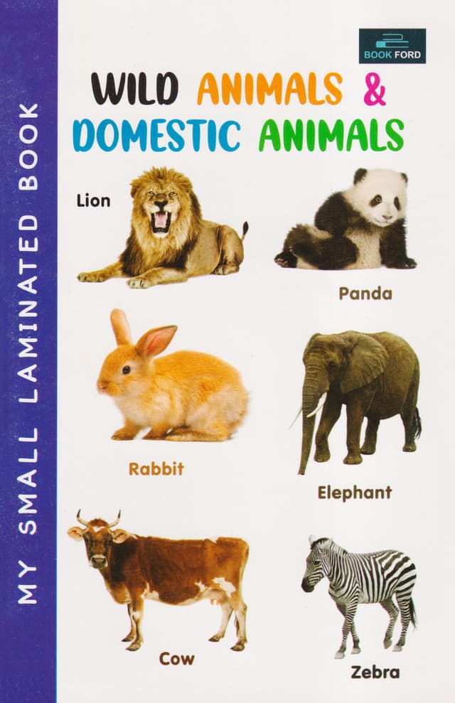 My Small Laminated Book Wild Animals & Domestic Animals (পেপারব্যাক) | My Small Laminated Book Wild Animals & Domestic Animals (Paperback)