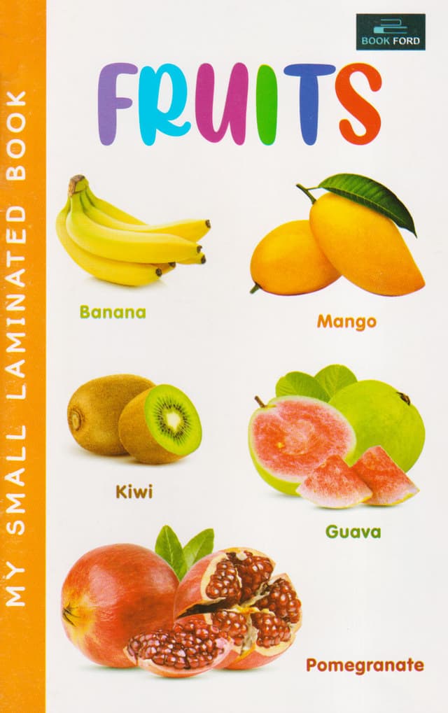 My Small Laminated Book Fruits (পেপারব্যাক) | My Small Laminated Book Fruits (Paperback)