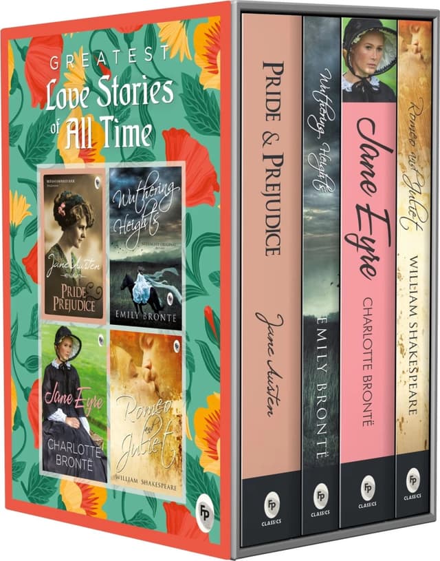 Greatest Love Stories of All Time (Box-Set of 4 Books) (পেপারব্যাক) | Greatest Love Stories of All Time (Box-Set of 4 Books) (Paperback)