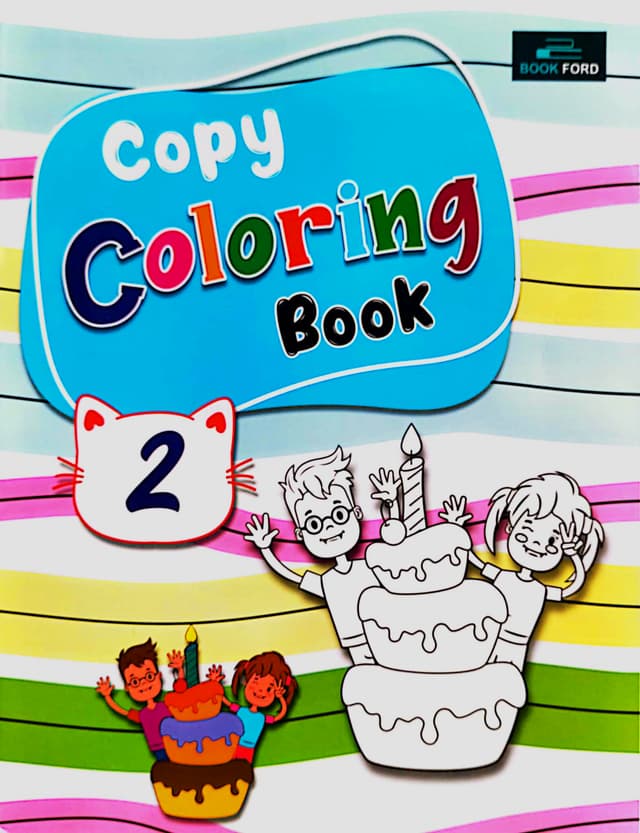 Copy Coloring Book 2 (পেপারব্যাক) | Copy Coloring Book 2 (Paperback)