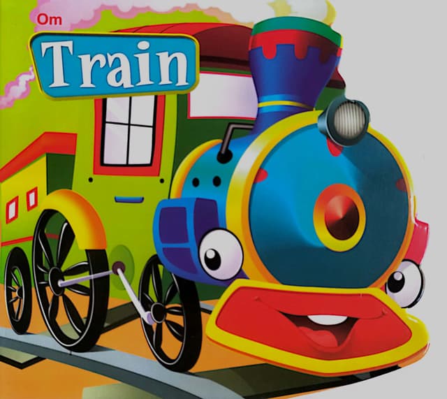 Board Book : Train ( Transport ) - Cutout Board Books (হার্ডকভার) | Board Book : Train ( Transport ) - Cutout Board Books (Hardcover)