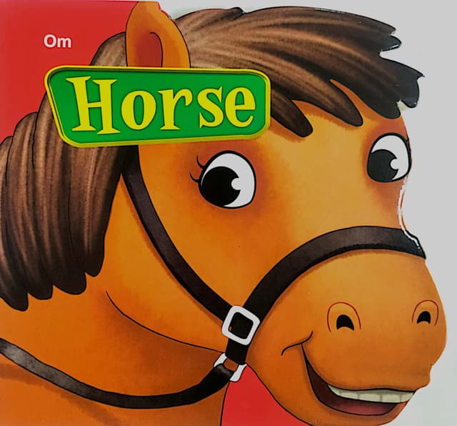 Board Book : Horse ( Animals and Birds ) - Cutout Board Books (হার্ডকভার) | Board Book : Horse ( Animals and Birds ) - Cutout Board Books (Hardcover)