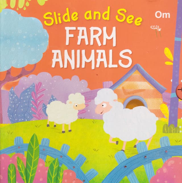 Slide and See Farm Animals (পেপারব্যাক) | Slide and See Farm Animals (Paperback)