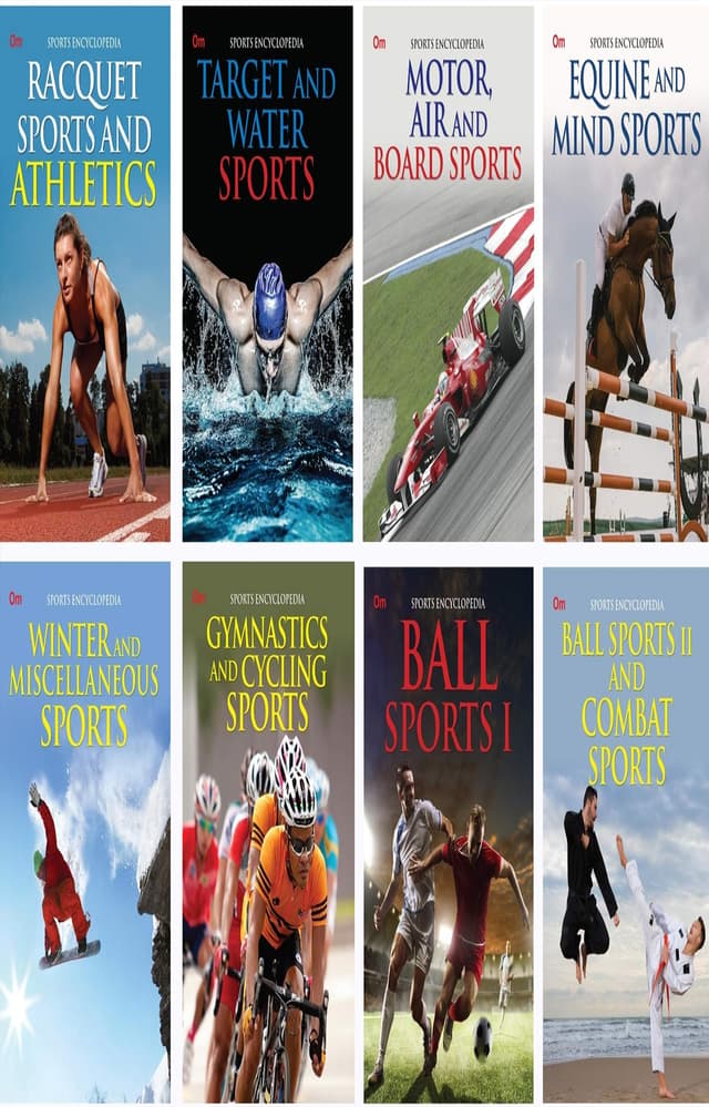 Encyclopedia of Sports Set of 8 Books (পেপারব্যাক) | Encyclopedia of Sports Set of 8 Books (Paperback)