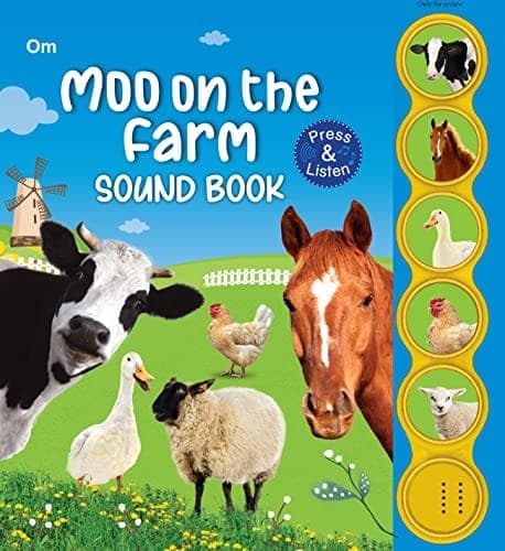 Moo on the Farm Sound Book (হার্ডকভার) | Moo on the Farm Sound Book (Hardcover)