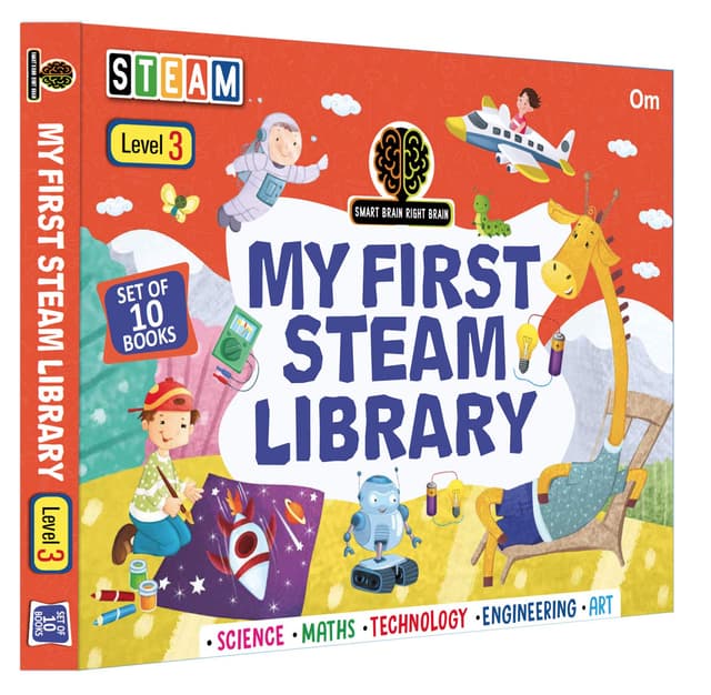 My First Steam Library Set of 10 Books Level 3 (পেপারব্যাক) | My First Steam Library Set of 10 Books Level 3 (Paperback)