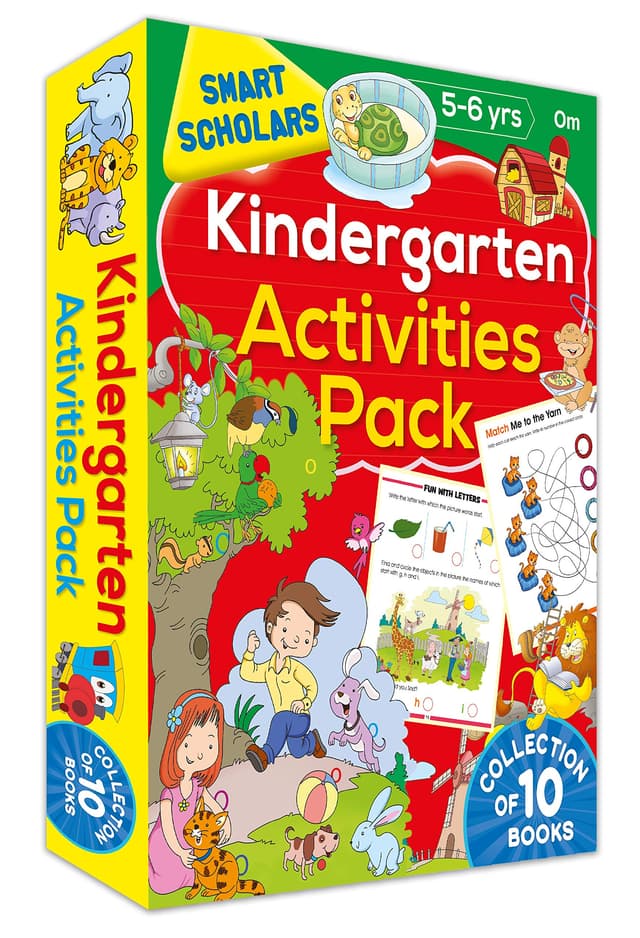 Kindergarten Activities Pack ( Collection of 10 books) (পেপারব্যাক) | Kindergarten Activities Pack ( Collection of 10 books) (Paperback)