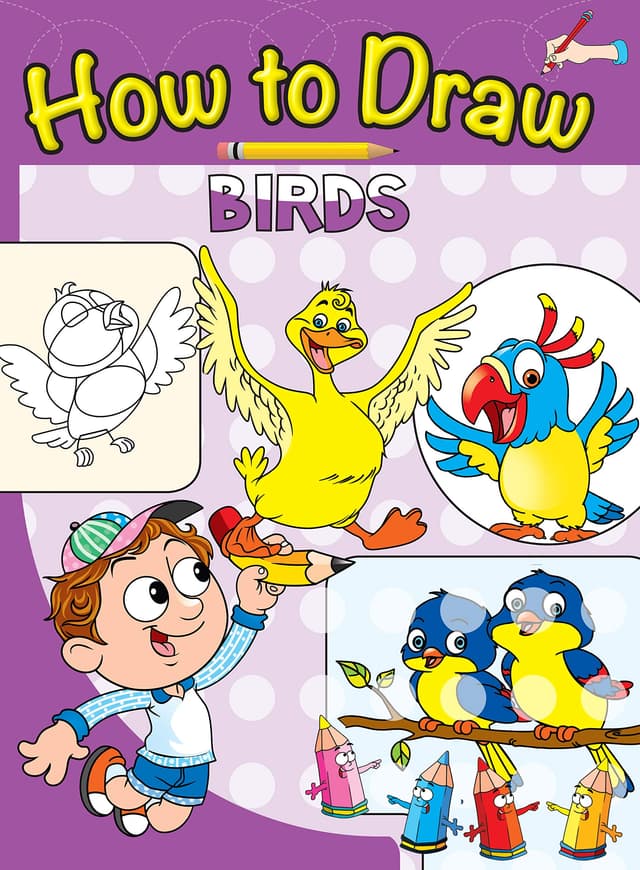 How to Draw Birds (পেপারব্যাক) | How to Draw Birds (Paperback)