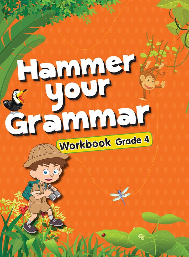 Hammer Your Grammar Activity Workbook Grade 4 (পেপারব্যাক) | Hammer Your Grammar Activity Workbook Grade 4 (Paperback)