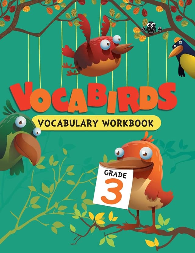 Vocabirds Vocabulary Activity Workbook Grade 3 (পেপারব্যাক) | Vocabirds Vocabulary Activity Workbook Grade 3 (Paperback)