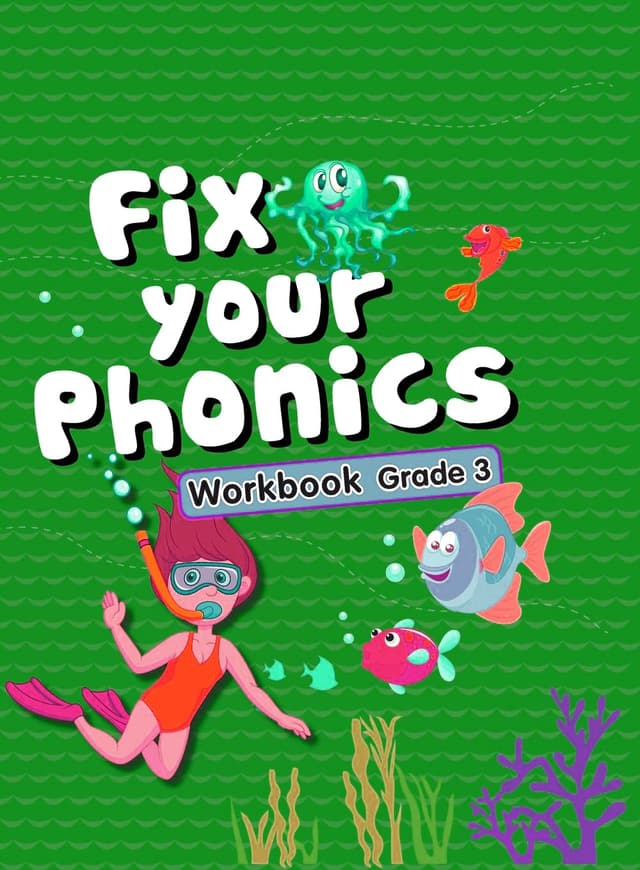 Fix Your Phonics Activity Workbook Grade 3 (পেপারব্যাক) | Fix Your Phonics Activity Workbook Grade 3 (Paperback)